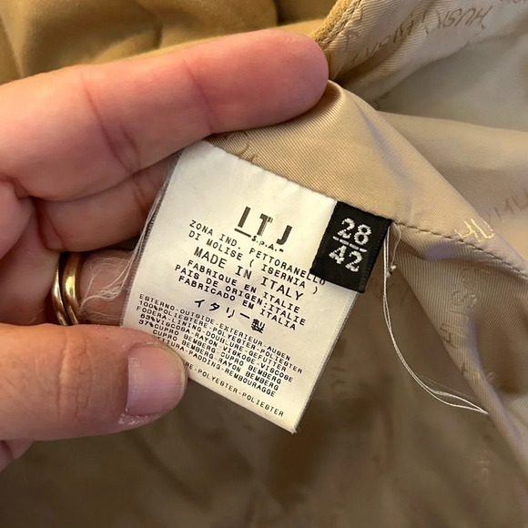 Husky made in italy quilted jacket sz small - Picture 3 of 4